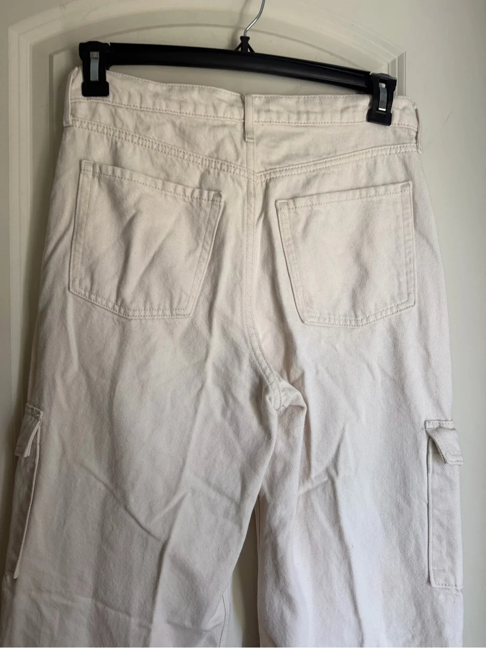 Old Navy Men's Off-White Cargo Pants